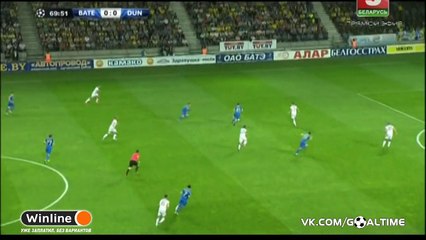 Mikhail Gordejchuk Goal - BATE  1-0 Dundalk - 26-07-2016