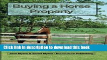 Download Buying a horse property: What you need to know  PDF Free