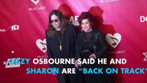 Ozzy Osbourne: marriage with Sharon is ‘back on track’ after cheating scandal