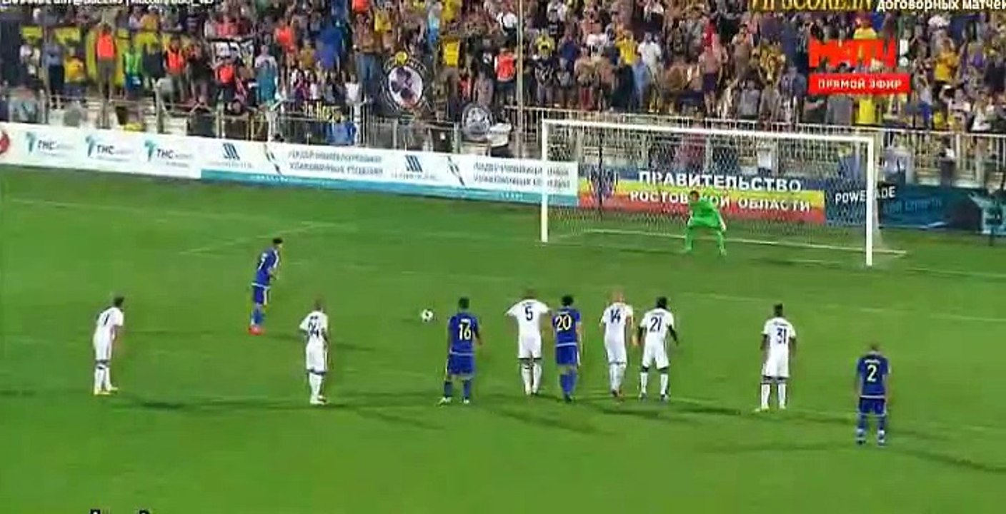 Poloz D. (Penalty) Goal - FK Rostov 2-2 Anderlecht - 26-07-2016