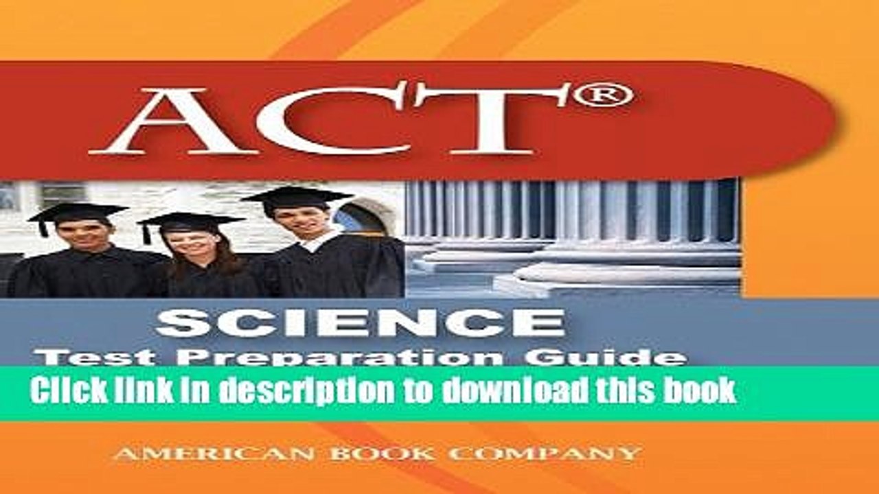 Read ACT Science Test Preparation Guide Ebook Free