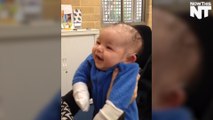 Baby Who Lost His Hearing Can Finally Hear His Mother's Voice