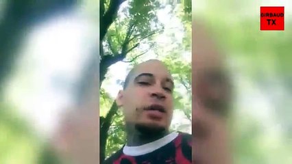 Así fue como un rapero se disparó en la cara por error