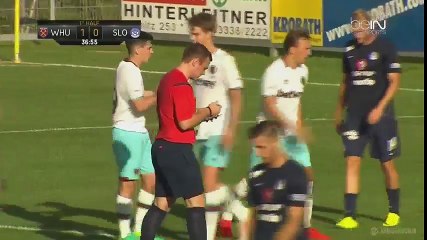 Slovacko 2 - 2 West Ham United