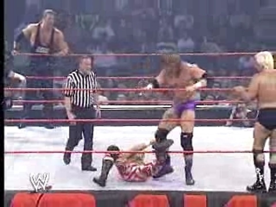 Evolution vs. Nash, HBK, Hurricane - RAW 6-2-03