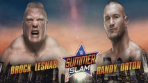 Brock Lesnar vs Randy Orton WWE SummerSlam 2016 WWE 2K16