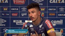 Referência no Cruzeiro, Willian comenta a chegada de Mano Menezes à Toca da Raposa