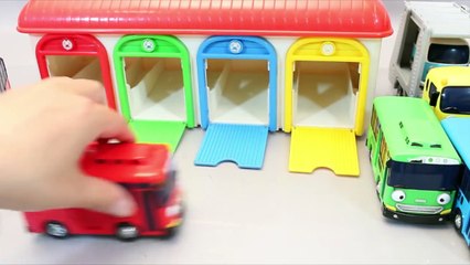 Disney Car Carrier & Little Bus | Learn numbers & colors for baby, kids and toddler