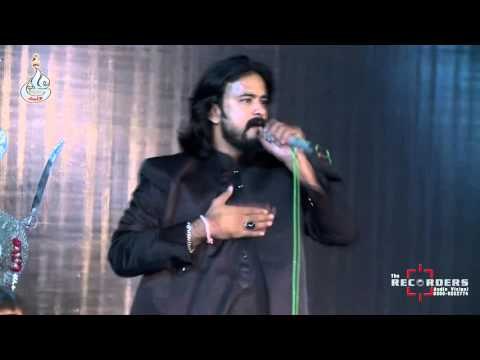 Irfan Haider Live Noha Khwani At Farhan Ali Waris Shab-e-Bedari 17th Moharram 2015