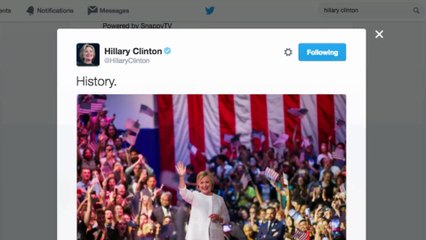 Breaking: Hillary Clinton becomes first woman to clinch presidential nomination