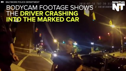 Man Hits Police Car While Playing Pokémon Go Video