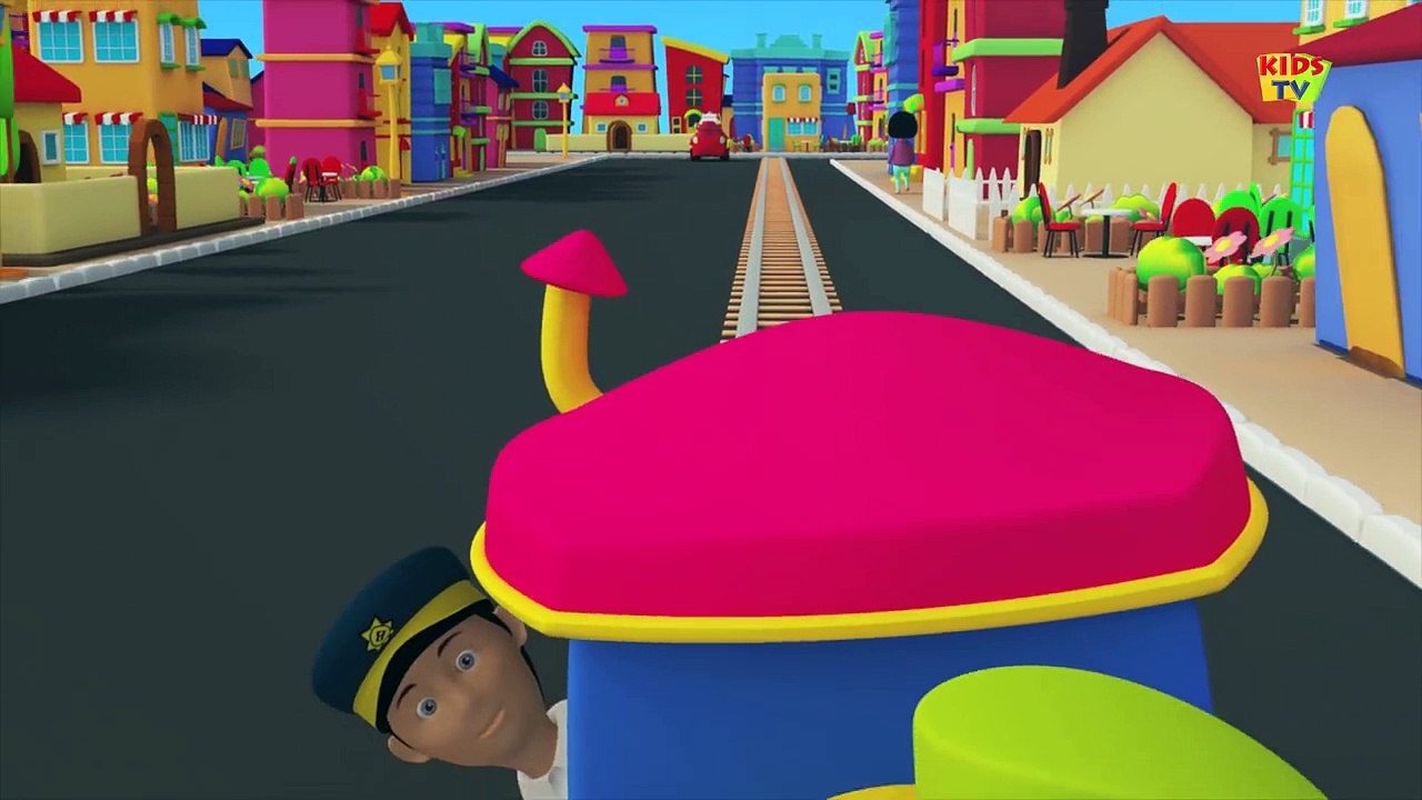 Bob The Train | five little shapes | nursery rhymes | learn shapes | shapes song | kids songs