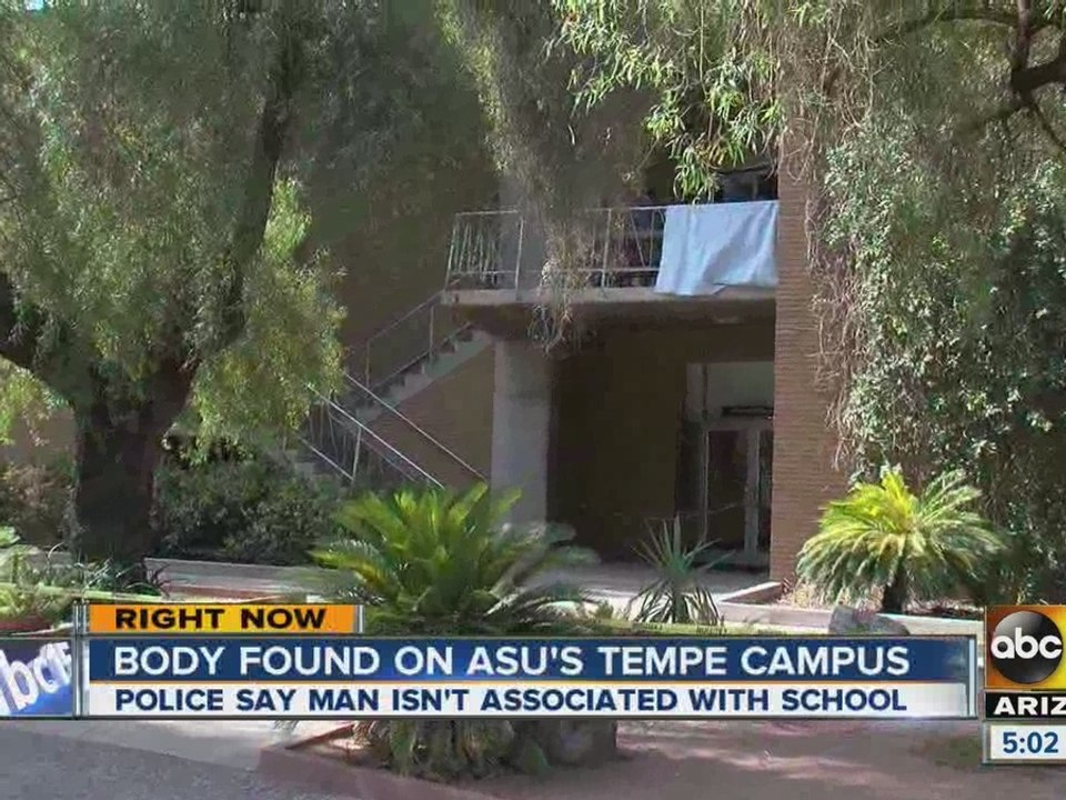 Body found on ASU's Tempe campus