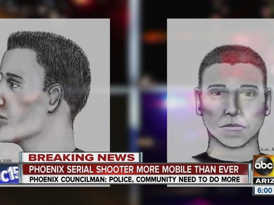 Phoenix serial shooting suspect more mobile than first thought