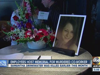 Employees host memorial for murdered co-worker