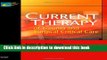 PDF Current Therapy of Trauma and Surgical Critical Care, 1e [Read] Full Ebook