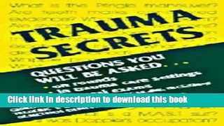 PDF Trauma Secrets, 1e [PDF] Full Ebook