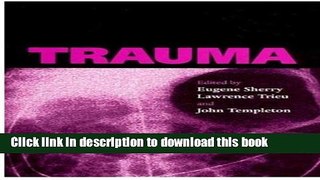 PDF Trauma (Medicine) [Read] Online