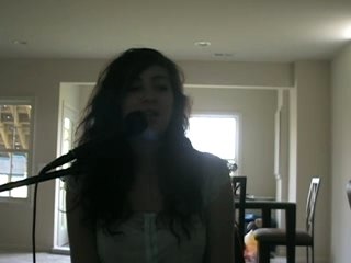Me singing Diary by Alicia Keys