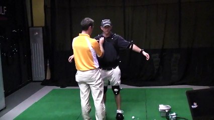 College of Golf Student Suiting Up for the MATT System