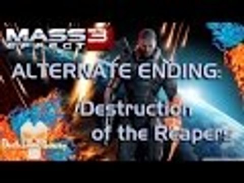 Mass Effect 3 | ENDING | Destuction of the Reapers