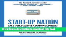 Read Book Start-up Nation: The Story of Israel s Economic Miracle ebook textbooks