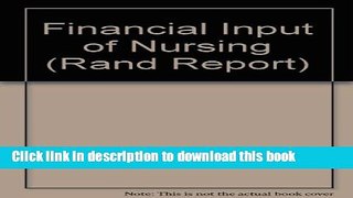 Read Financial Impact of Nursing Home-Based Geriatric Nurse Practitioners: An Evaluation of the