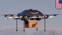 Amazon Prime delivery drones might be docking on lamp posts, power poles, cell towers - TomoNews