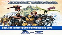 Read Official Handbook of the Marvel Universe A To Z - Volume 13 Ebook Free