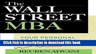 [Download] The Wall Street MBA: Your Personal Crash Course in Corporate Finance Free Books