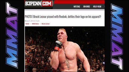 BROCK LESNAR vs REEBOK? Miesha Tates pic has fans SUSPICIOUS!