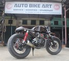 Awesome Honda Tiger 200cc Indonesia Modification to Cafe Racer