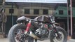 Awesome Honda Tiger 200cc Indonesia Modification to Cafe Racer