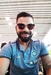 Virat Kohli records special messages for Aleem Dar’s son