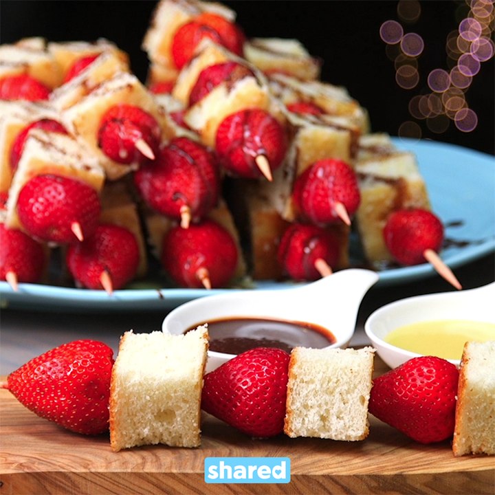 Strawberry Shortcake Kabobs