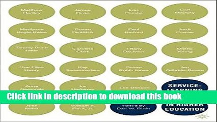 Read Service-Learning in Higher Education: Critical Issues and Directions  PDF Online