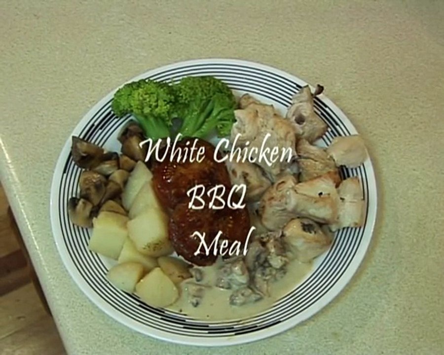 - WHITE CHICKEN BBQ MEAL -