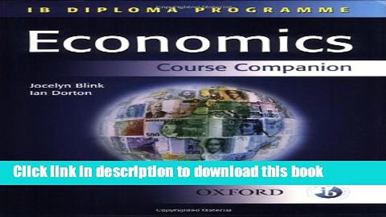 [PDF] IB Economics Course Companion: International Baccalaureate Diploma Programme (International