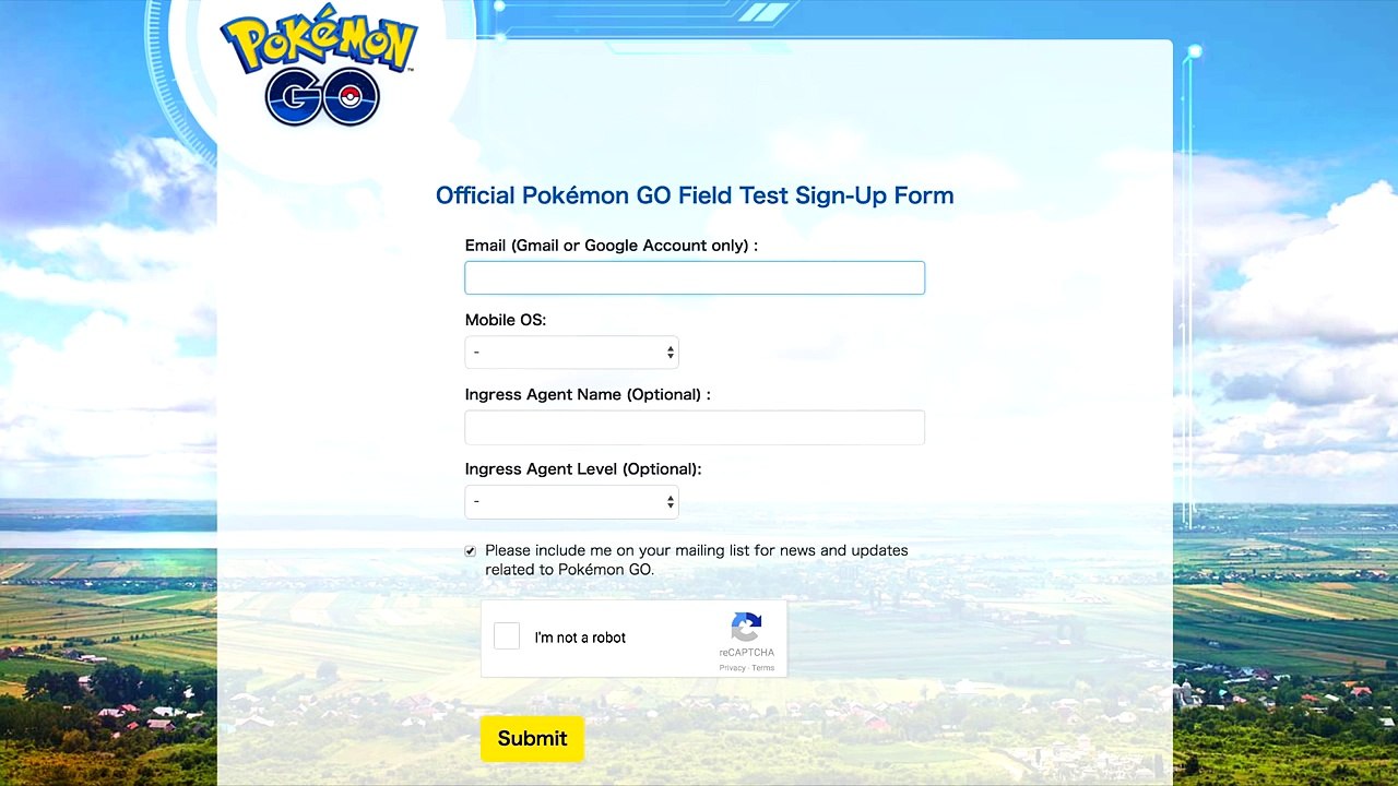 Pokemon Go Public Release Soon