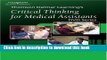 [PDF]  Delmar s Critical Thinking for Medical Assistants DVD #6: Medical Assessment in the