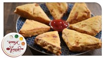 Stuffed Bread Pakora | Easy Lunch Box / Breakfast Snack | Recipe by Archana in Marathi