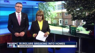 Shorewood homes hit by burglars all had one thing in common