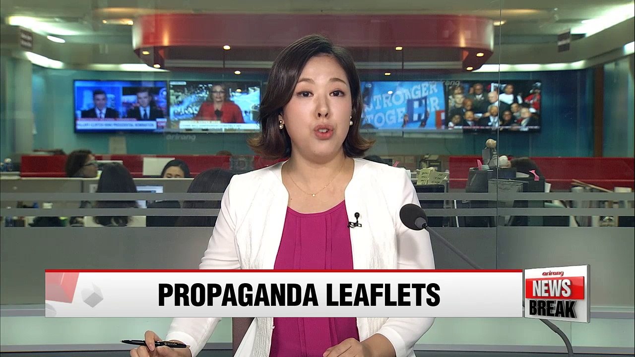 S. Korea reports finding dozens of N. Korean leaflets on Hangang river