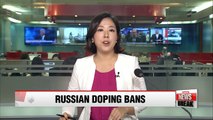 105 of 387 Russian athletes banned from Rio so far by individual sports bodies