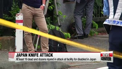 Download Video: At least 19 dead and dozens injured in knife attack in Japan