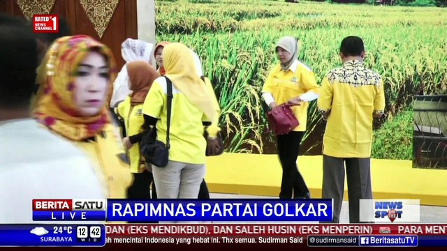 Golkar Kukuhkan Dukungan ke Pemerintah Melalui Rapimnas