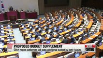 Gov't submits extra budget proposal to parliament