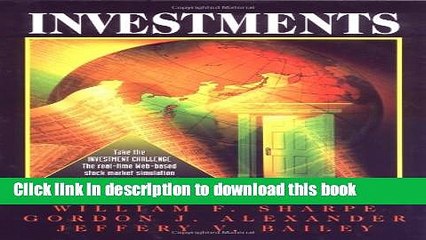 Read Investments (6th Edition) Ebook Free