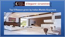 Indian Marble Exporters