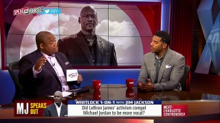 Whitlock 1-on-1 - Jim Jackson - Michael Jordan had to say something - 'Speak for Yourself'